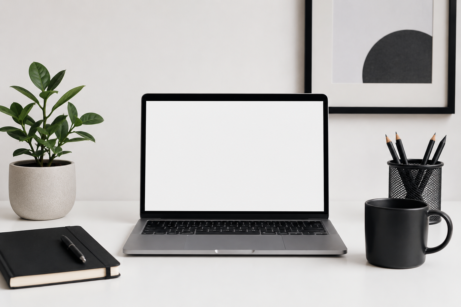 A laptop
